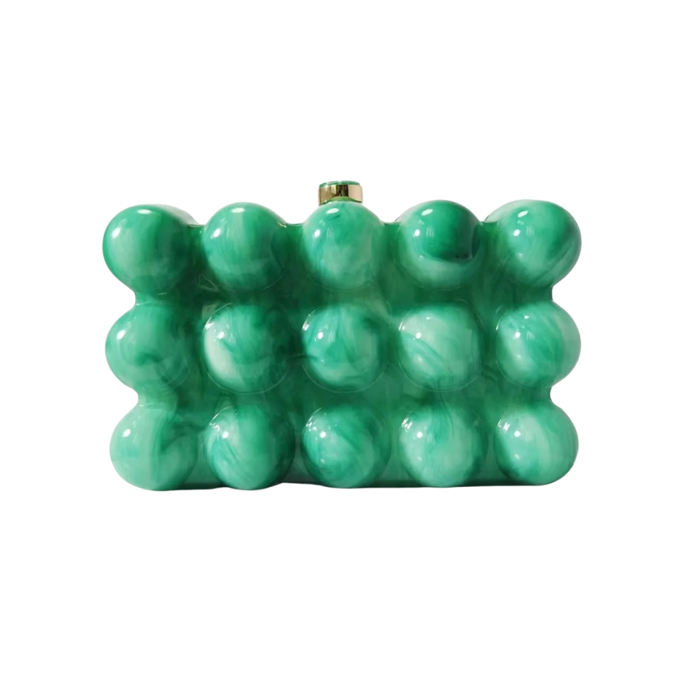 Verona Pearl Wave Acrylic Clutch Collection