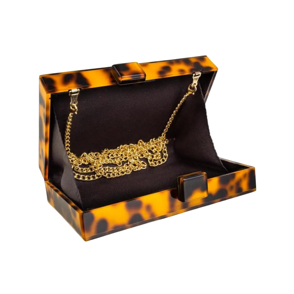 Palermo Cane Weave Acrylic Clutch Collection