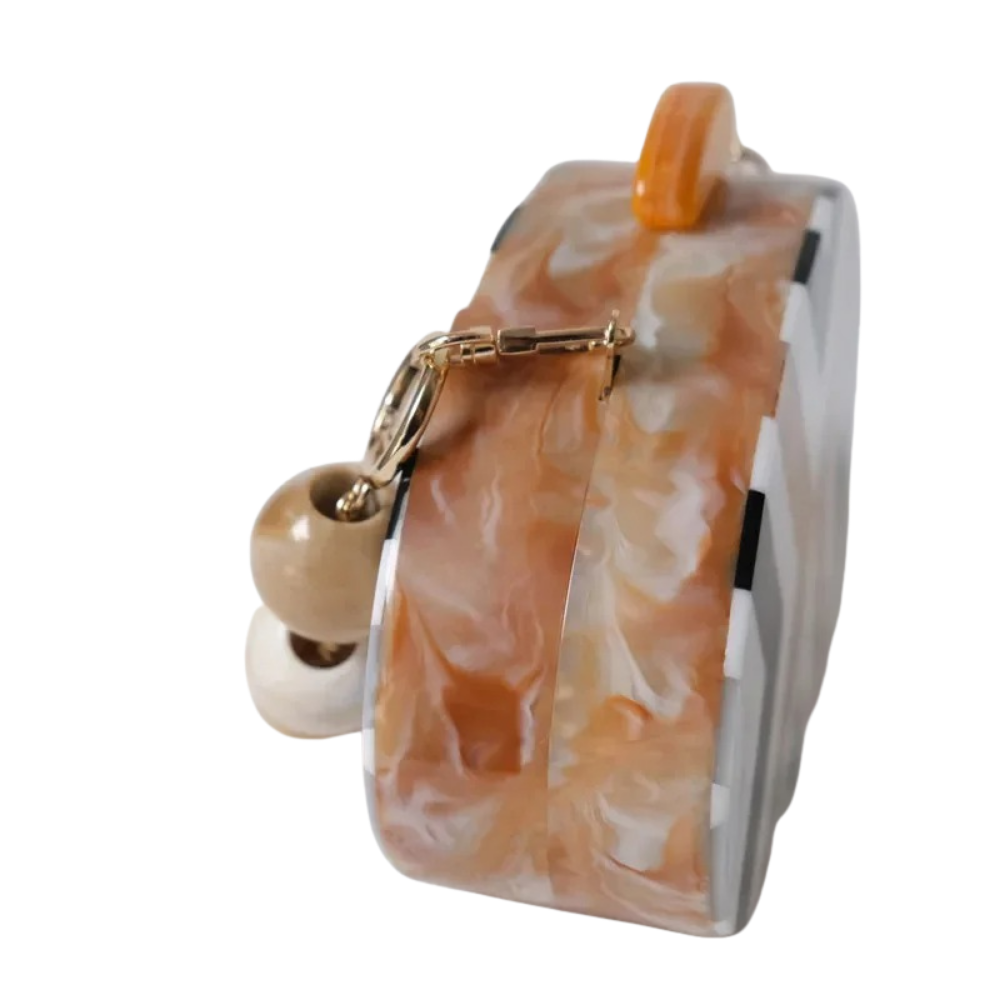 Capri Geometric Acrylic Clutch Collection