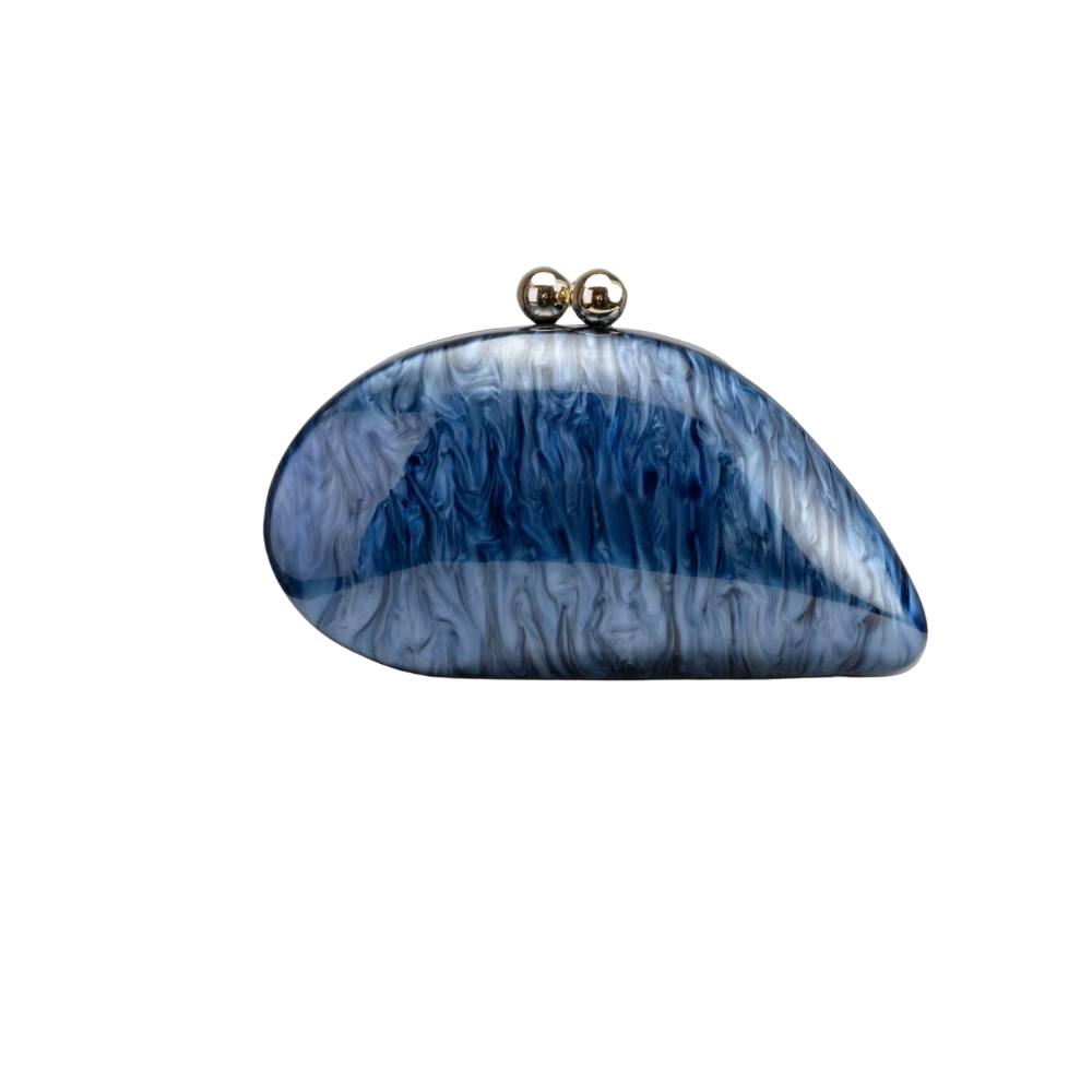 Luminous Shell Acrylic Clutch Collection