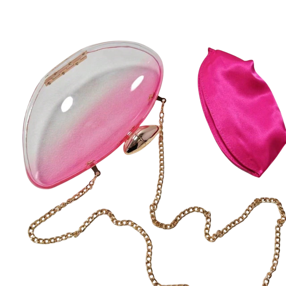 Aurora Transparent Acrylic Clutch Collection
