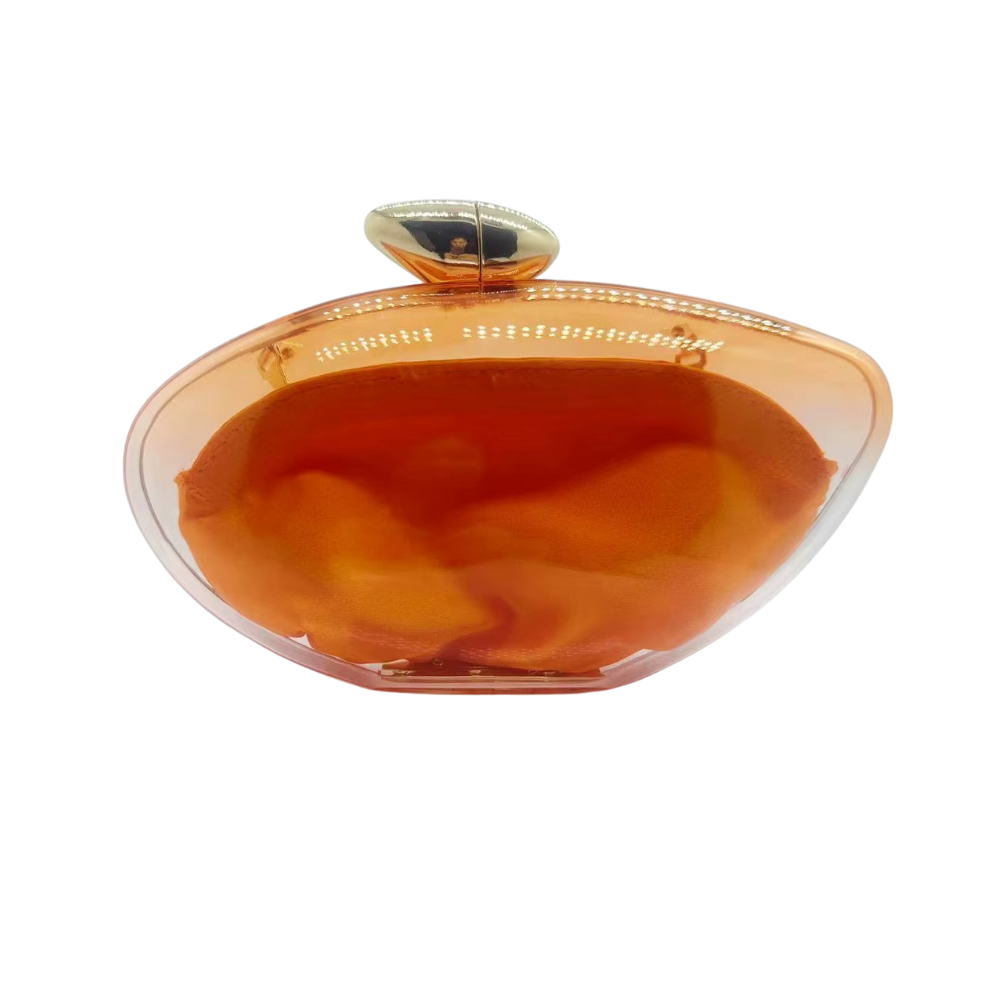 Aurora Transparent Acrylic Clutch Collection