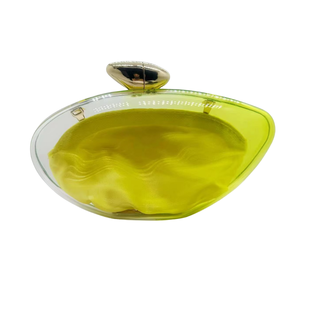 Aurora Transparent Acrylic Clutch Collection