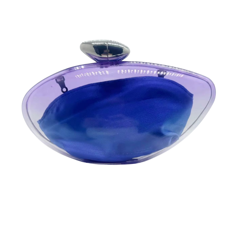 Aurora Transparent Acrylic Clutch Collection
