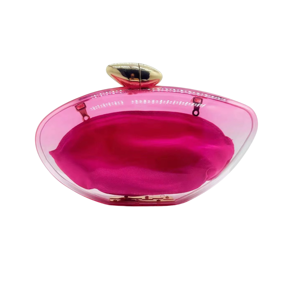 Aurora Transparent Acrylic Clutch Collection