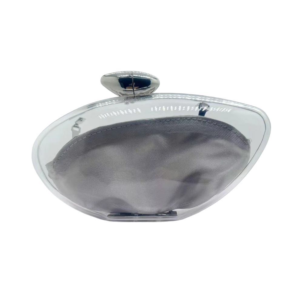 Aurora Transparent Acrylic Clutch Collection
