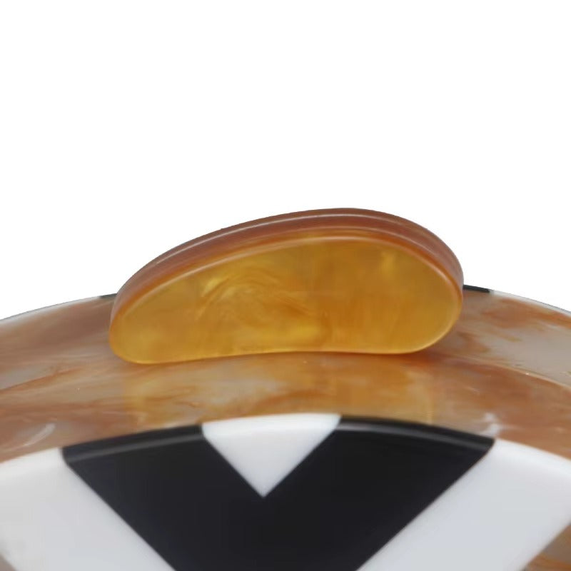 Capri Geometric Acrylic Clutch Collection